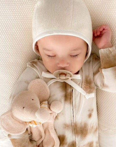 Malia the Organic Elephant Lovey - Beige Lovey Under the Nile