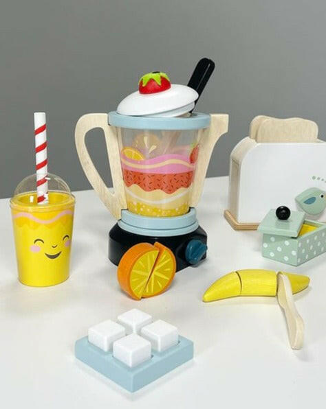Mini Chef Fruity Blender Wooden Toys Tender Leaf