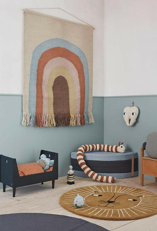 Puzzle Baby Ball - Pale Blue OYOY