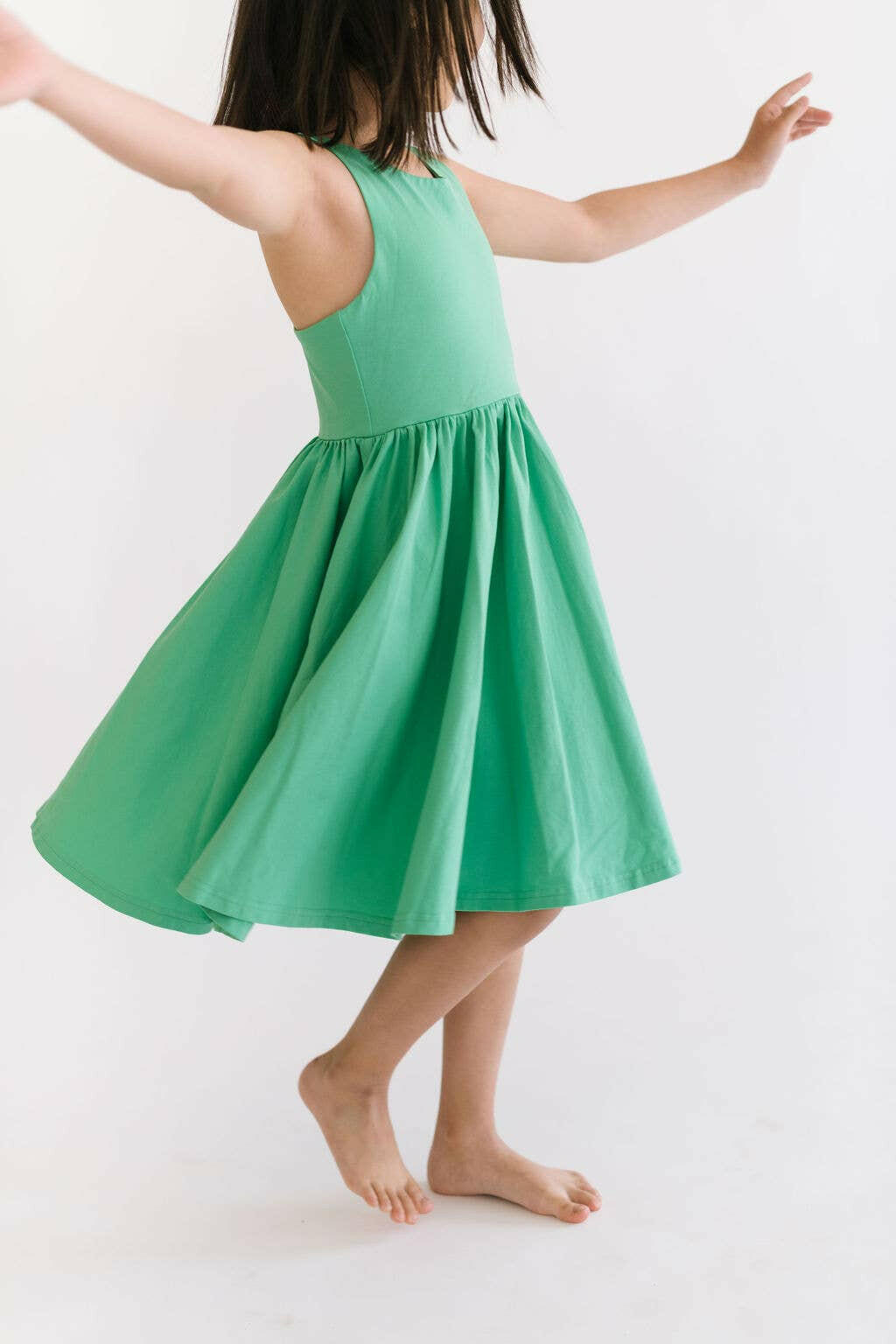 Charlotte Dress in Sea Green dress Ollie Jay