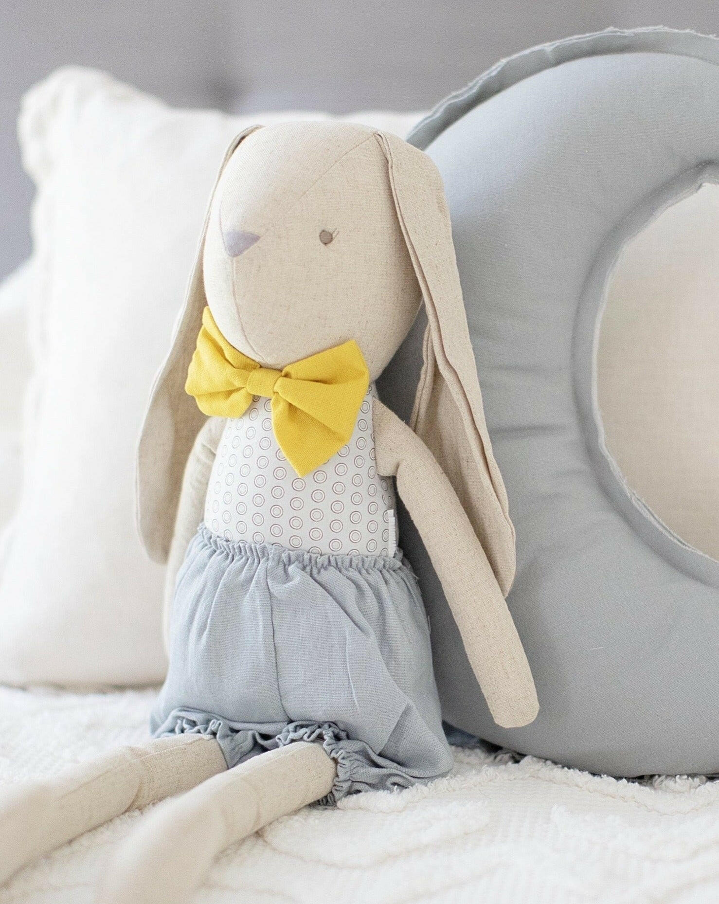 Baby Boy Bunny - Grey Butterscotch Kids Toys Alimrose
