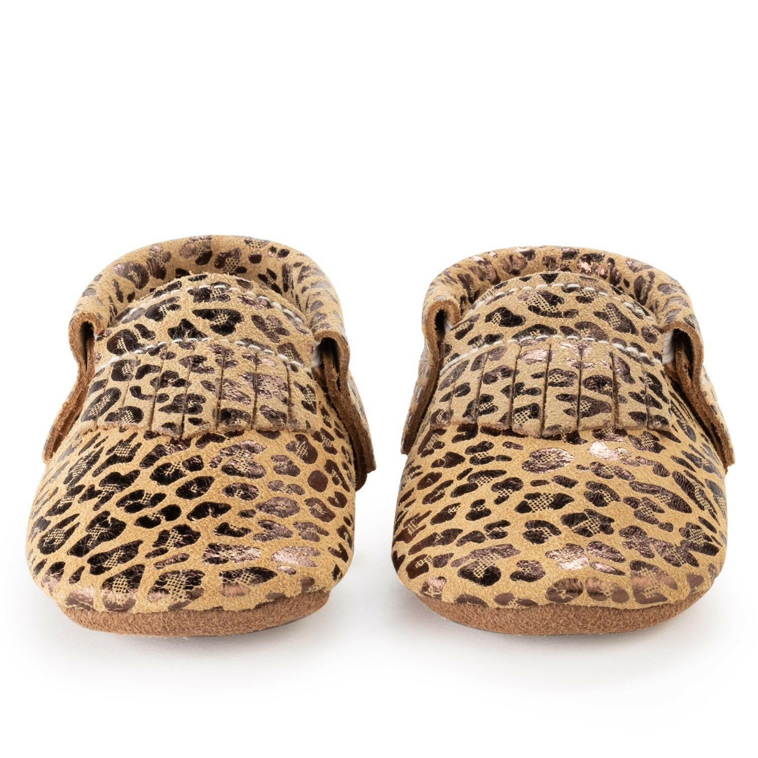 Leopard Baby Moccasins Baby Moccasins BirdRock Baby