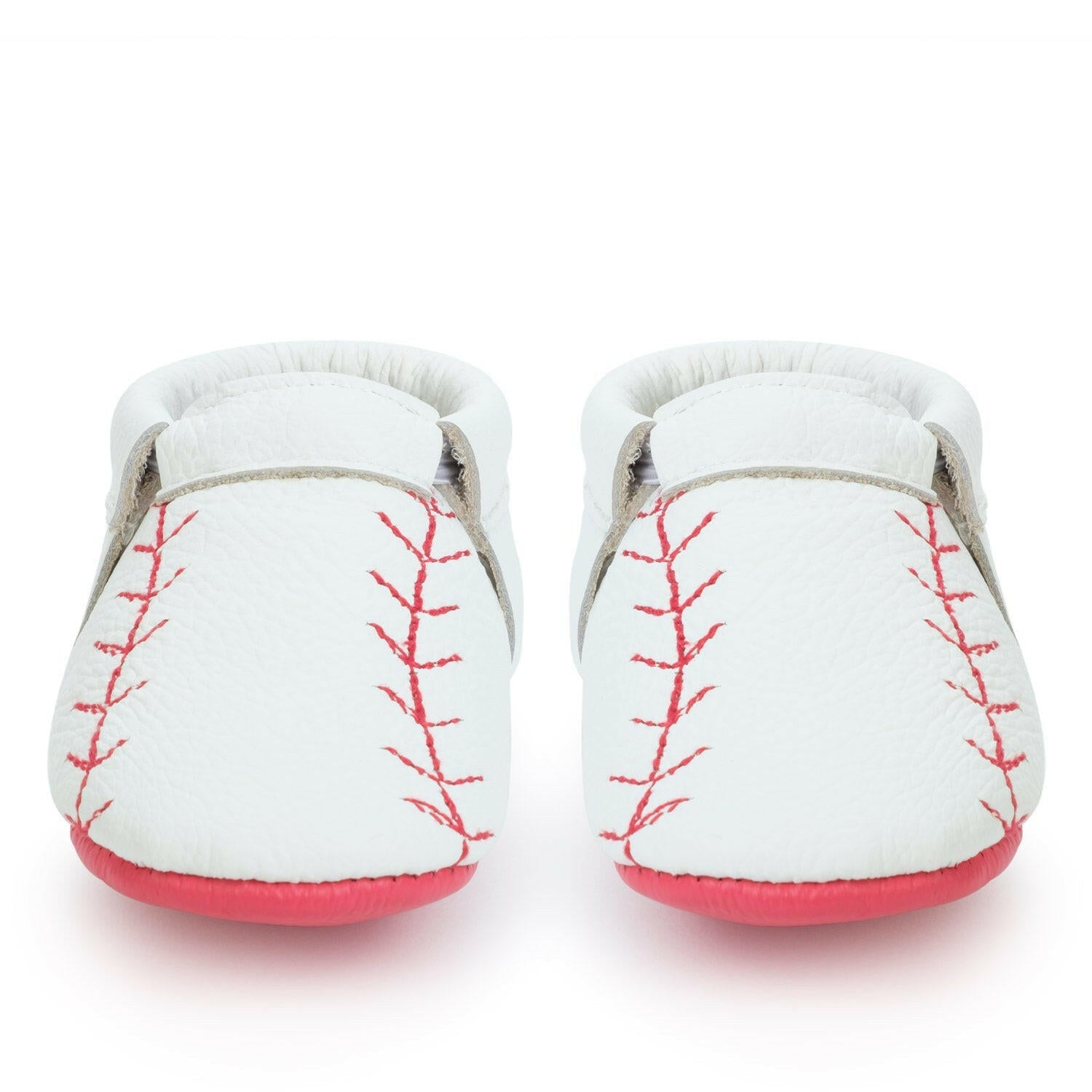 Home Run Fringeless Moccasins Fringeless Moccasins BirdRock Baby
