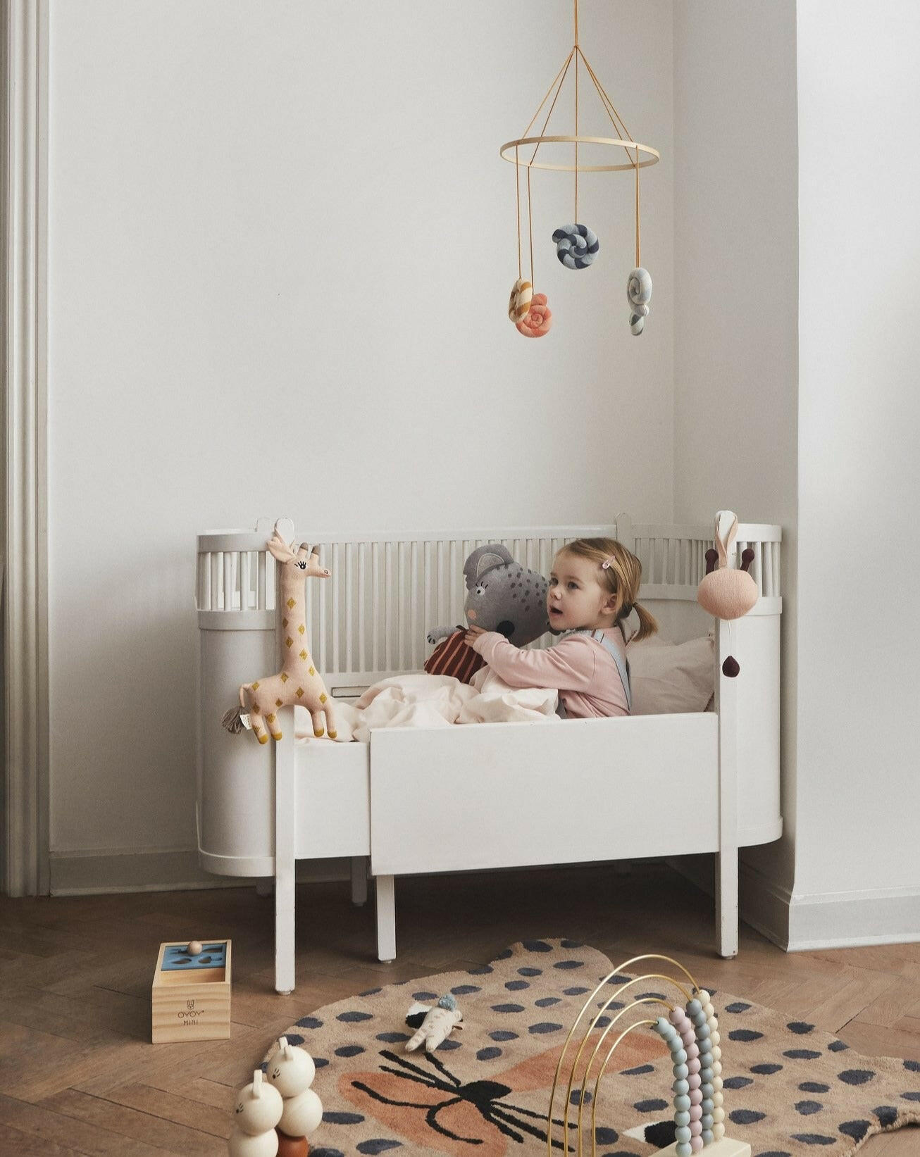Darling Cushion - Baby Guggi Giraffe Stuffies OYOY
