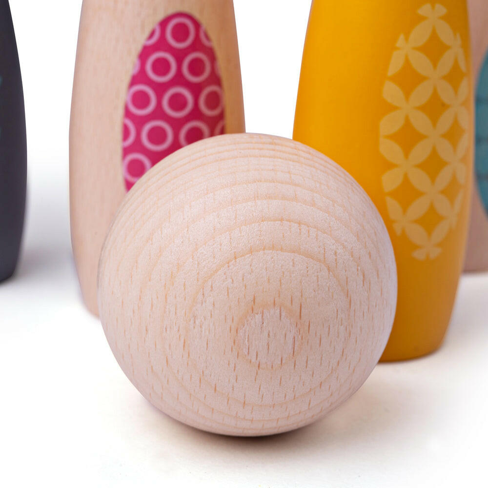 100% FSC Certified Animal Skittles by Bigjigs Toys US Bigjigs Toys US