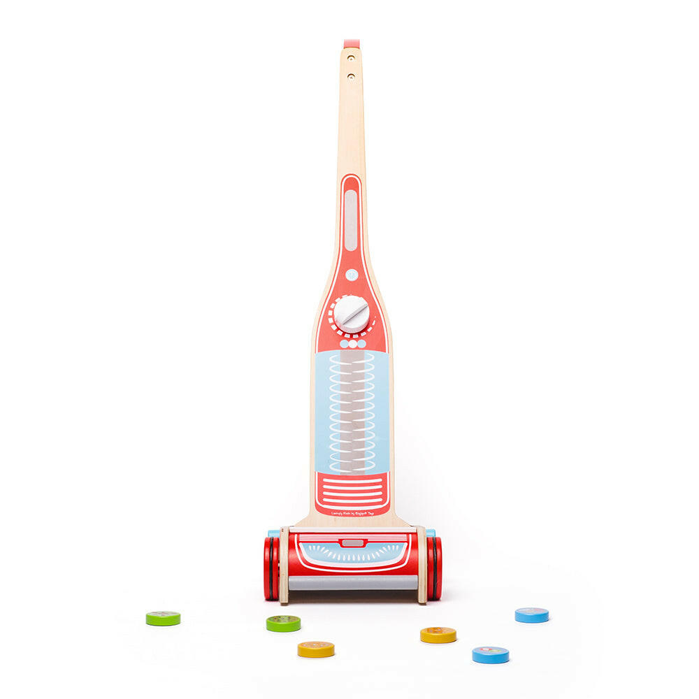 Upright Vacuum by Bigjigs Toys US  Bigjigs Toys US