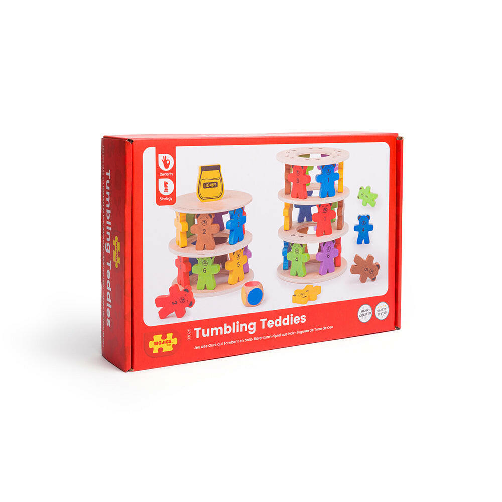 Tumbling Teddies by Bigjigs Toys US  Bigjigs Toys US
