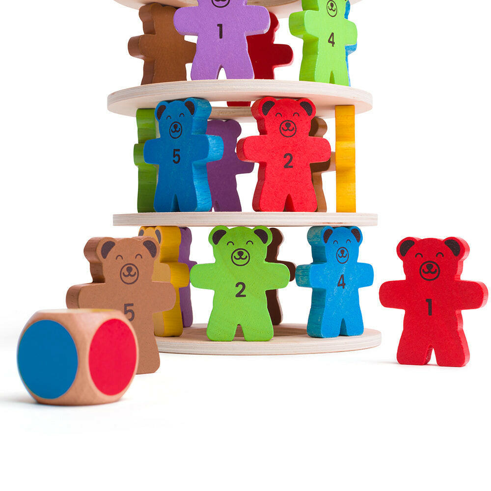 Tumbling Teddies by Bigjigs Toys US  Bigjigs Toys US