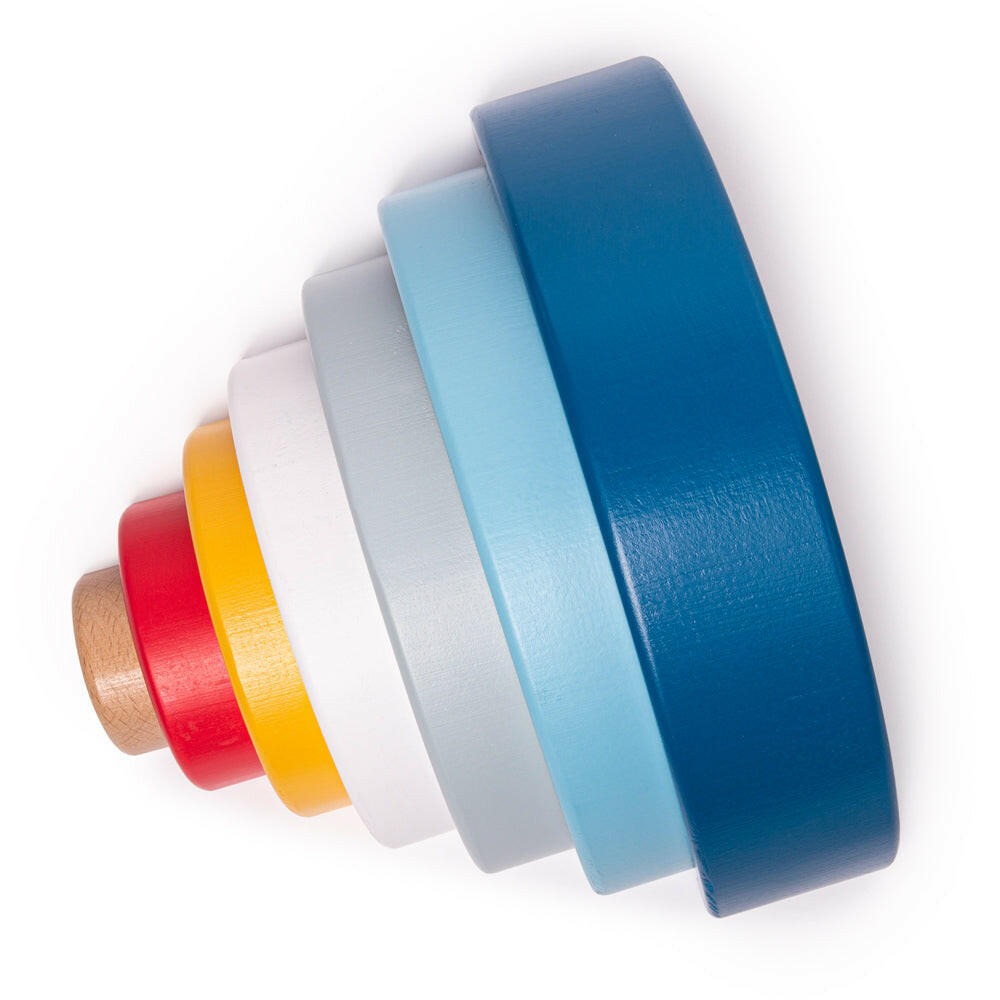 100% FSC Certified Rainbow Arches by Bigjigs Toys US Bigjigs Toys US