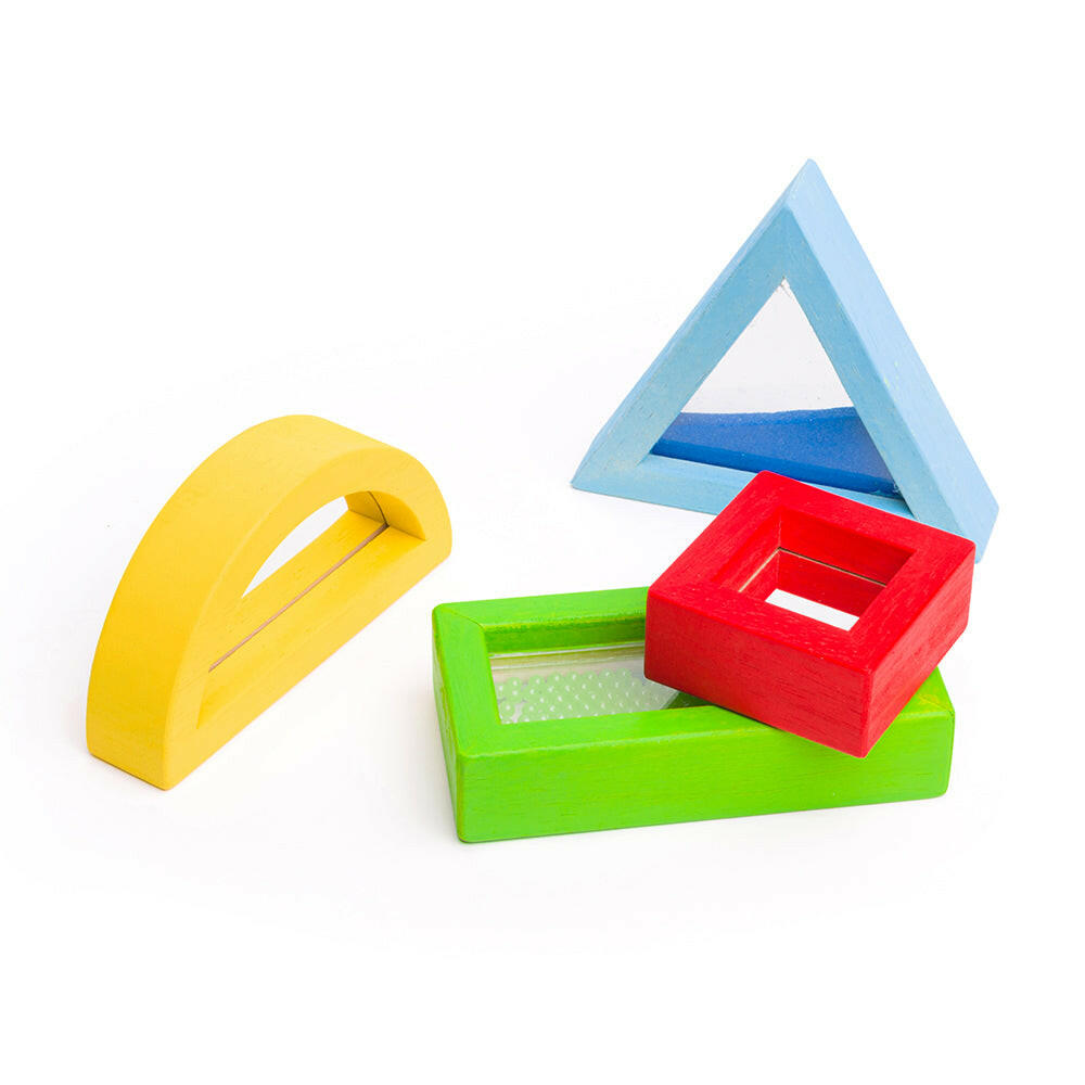 Rainbow Sensory Shapes by Bigjigs Toys US  Bigjigs Toys US