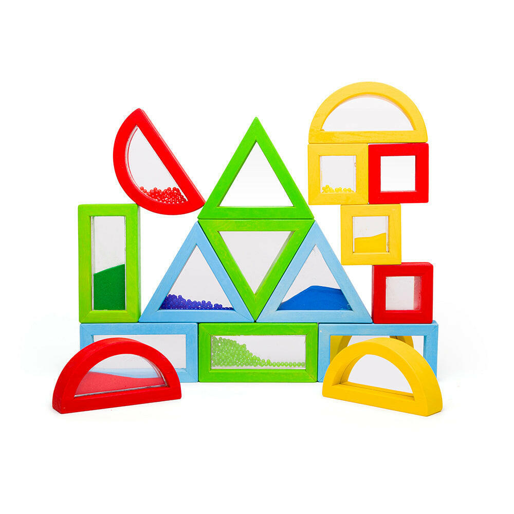 Rainbow Sensory Shapes by Bigjigs Toys US  Bigjigs Toys US