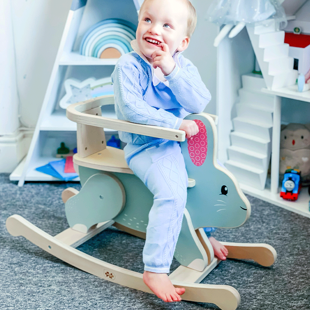 FSC 100% Rocking Rabbit by Bigjigs Toys US  Bigjigs Toys US