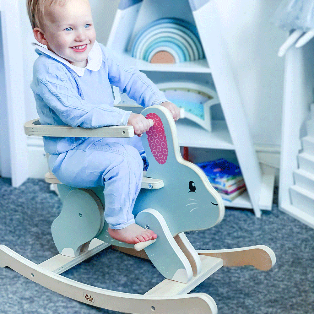 FSC 100% Rocking Rabbit by Bigjigs Toys US  Bigjigs Toys US