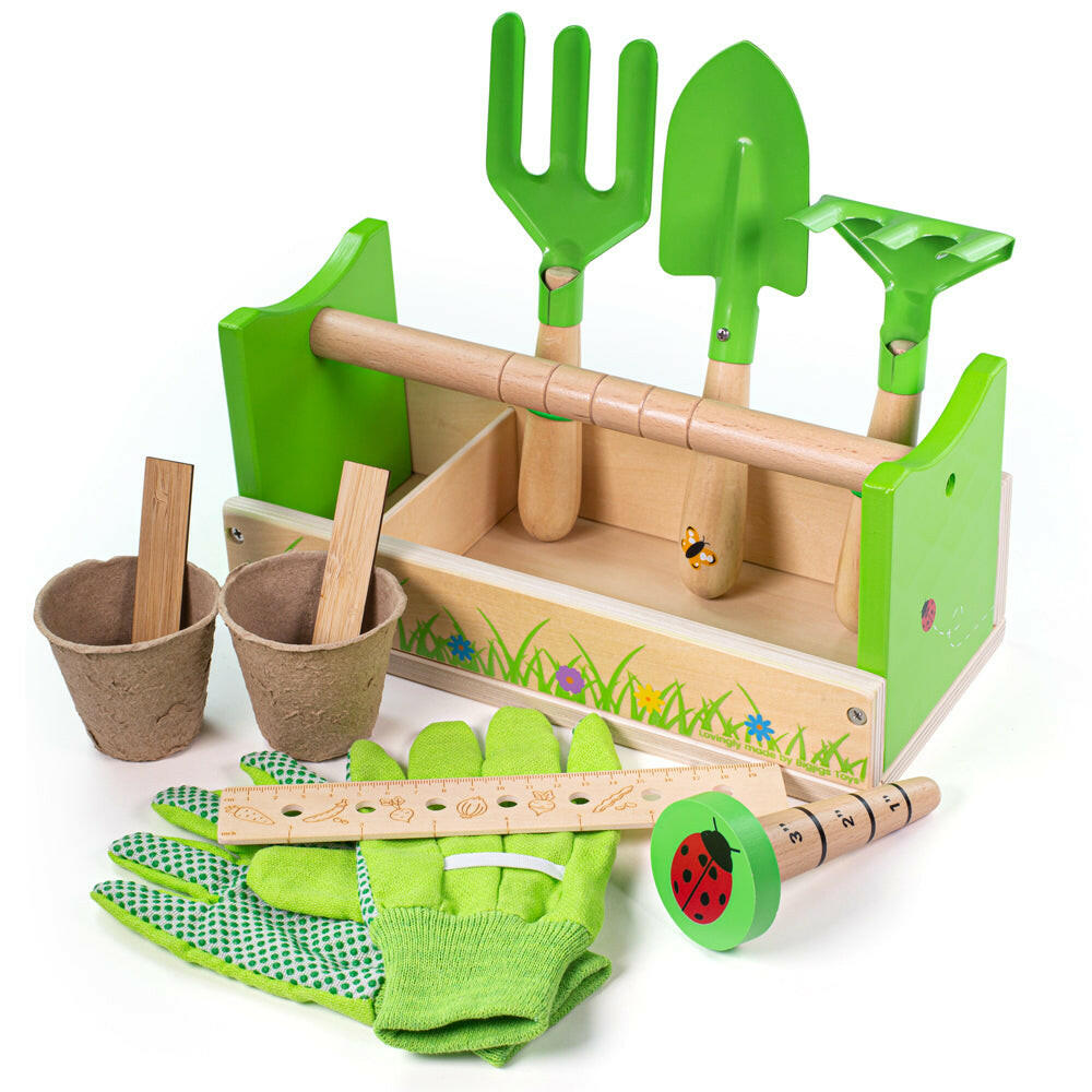 Gardening Caddy by Bigjigs Toys US  Bigjigs Toys US