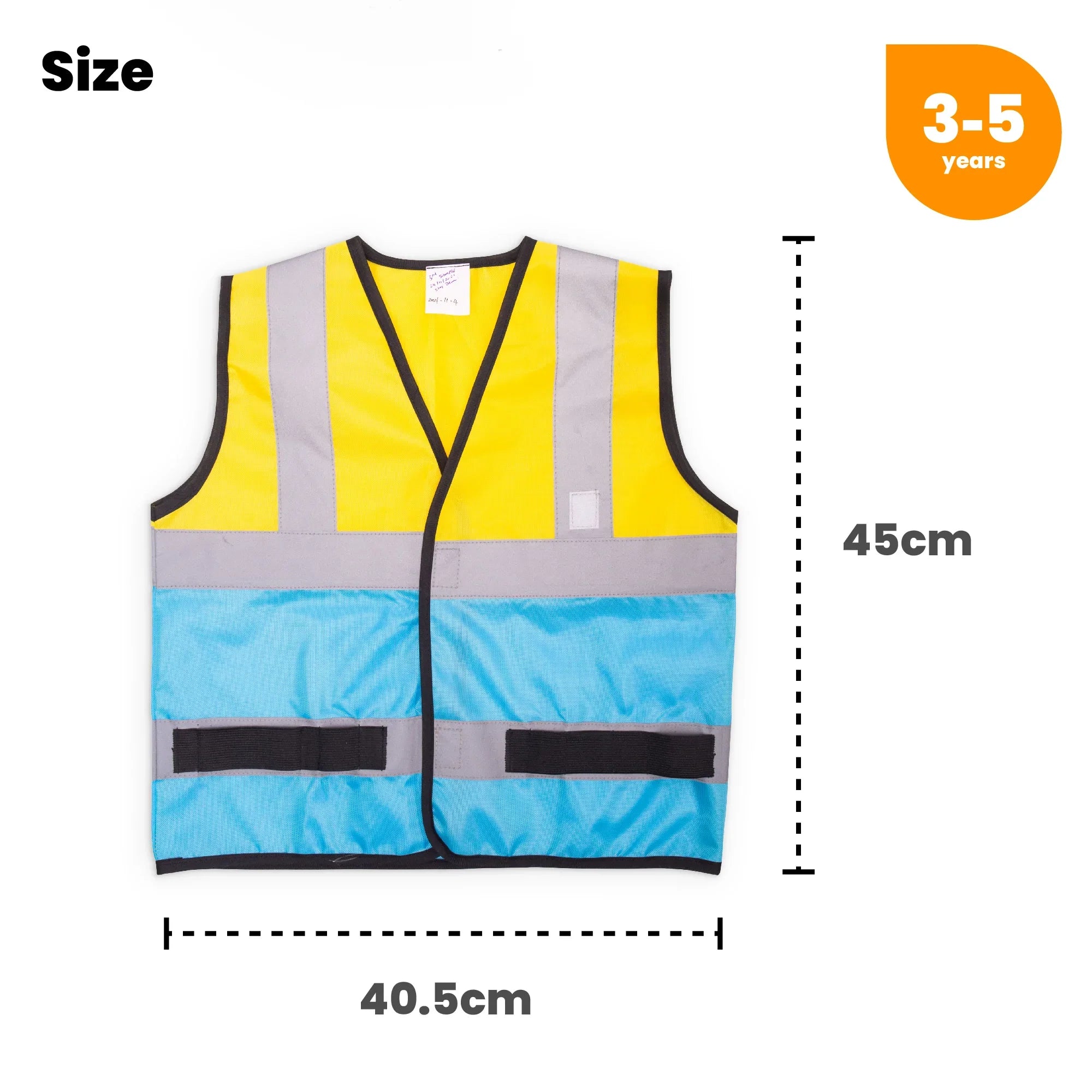 Builder Construction Costume for Kids Dress Up (Without Helmet) Bigjigs Toys US
