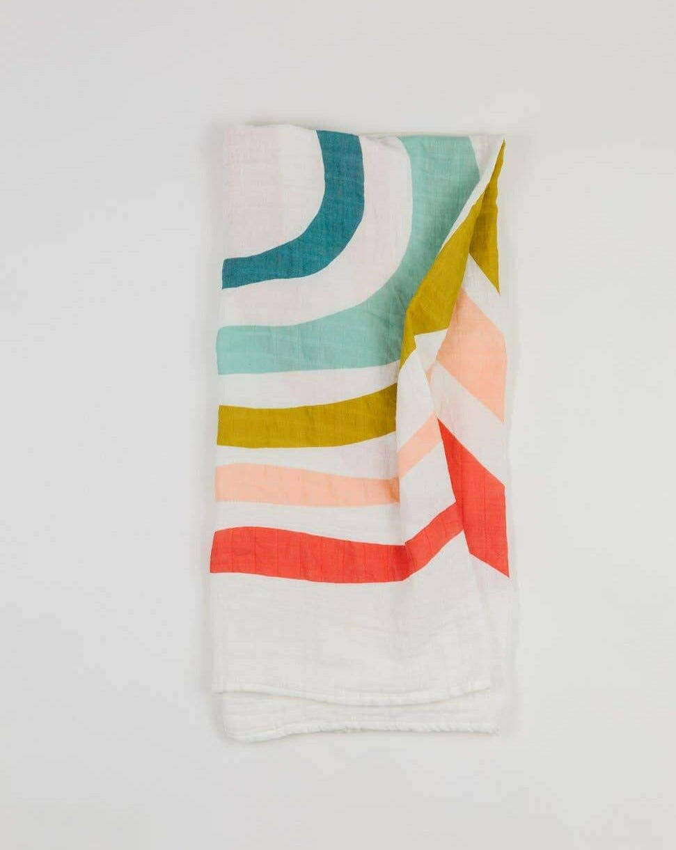 Rainbow Swaddle Baby Essentials Clementine Kids