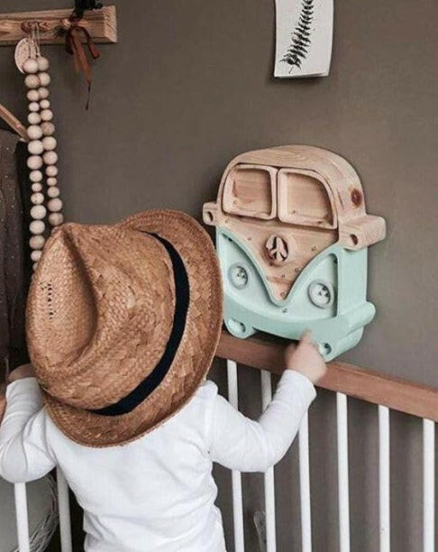 Camper Van Lamp - Wood Mint Lighting Little Lights