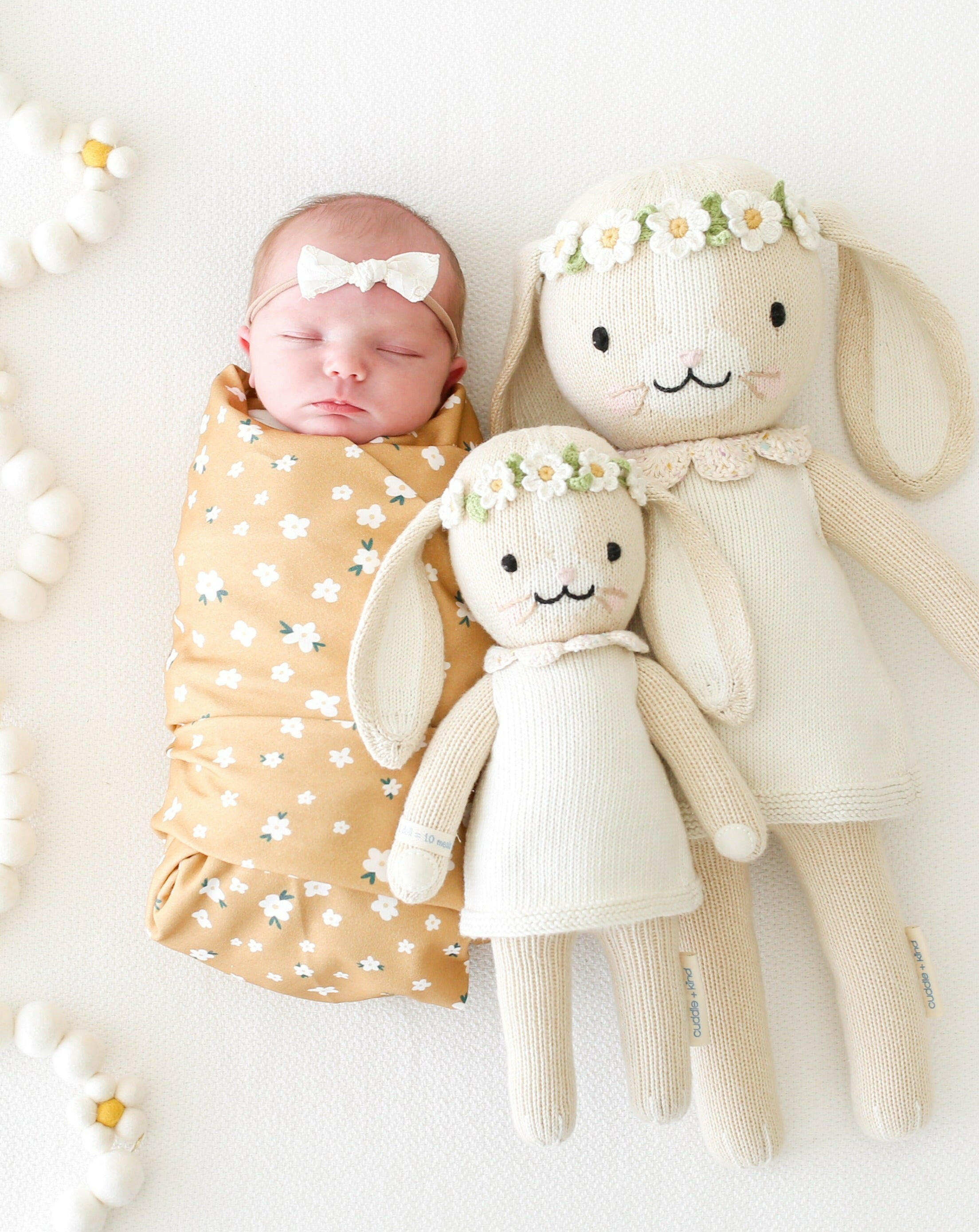 Hannah the Bunny - Ivory Stuffies Cuddle + Kind Regular 20”