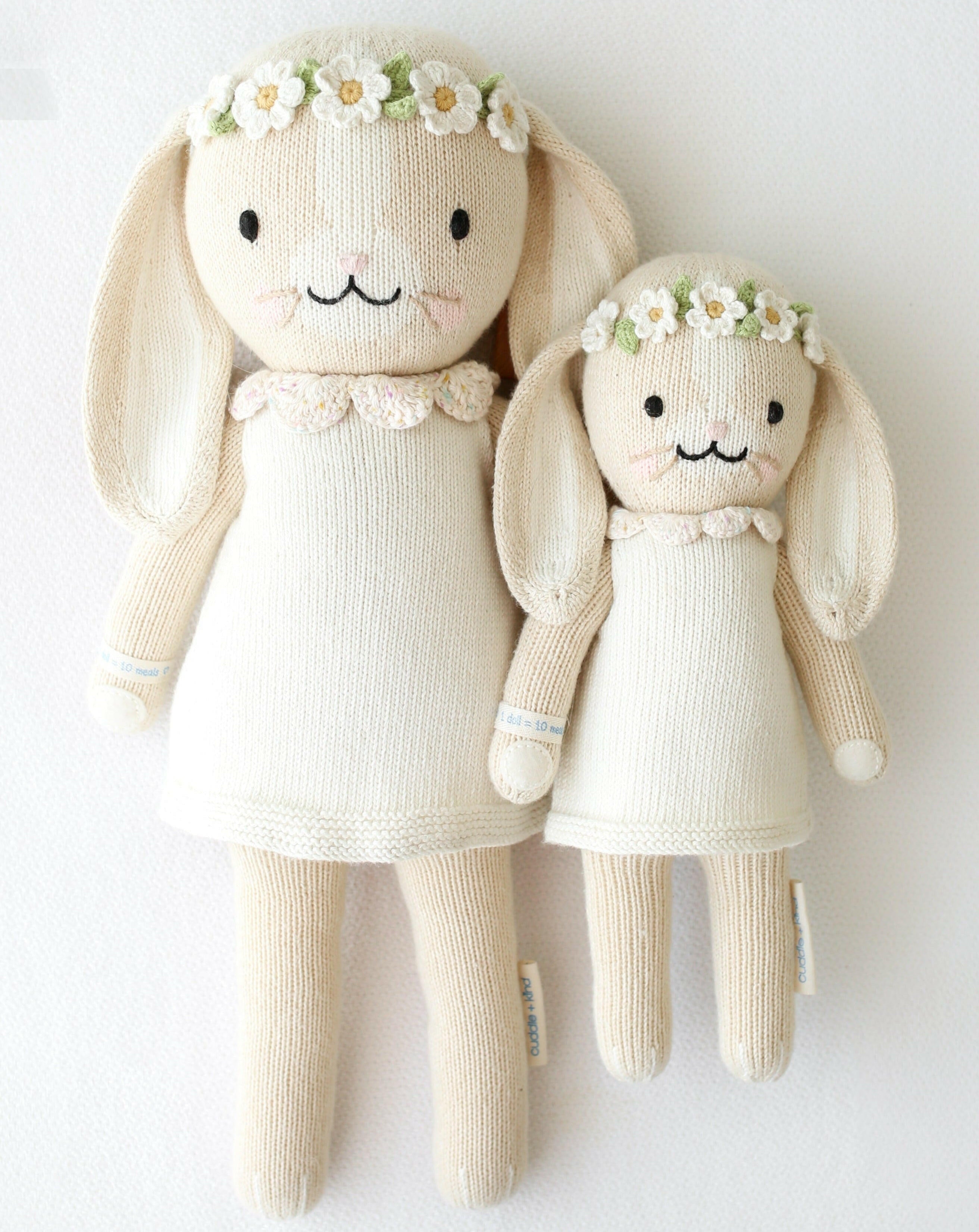 Hannah the Bunny - Ivory Stuffies Cuddle + Kind