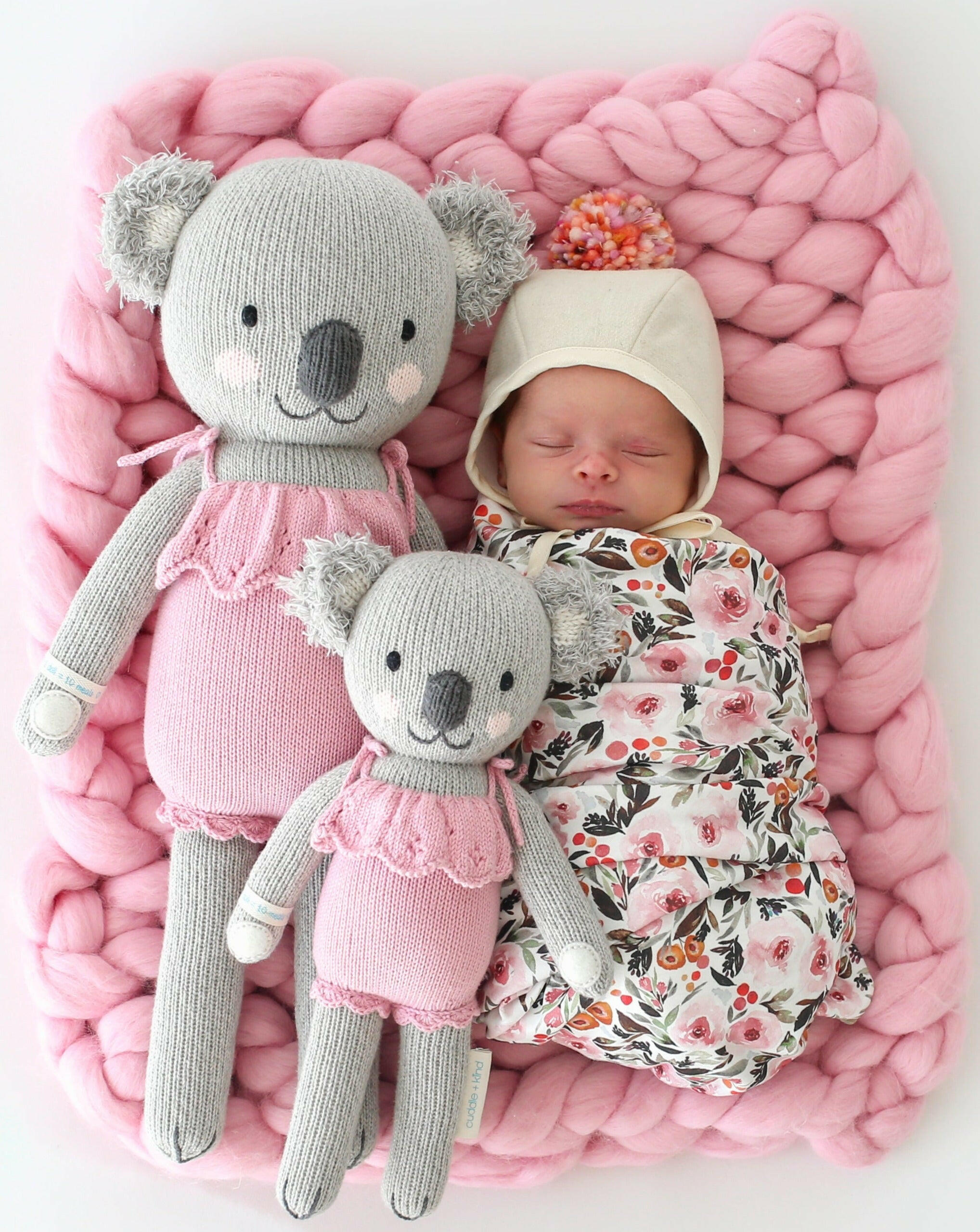 Claire the Koala - Pink Stuffies Cuddle + Kind
