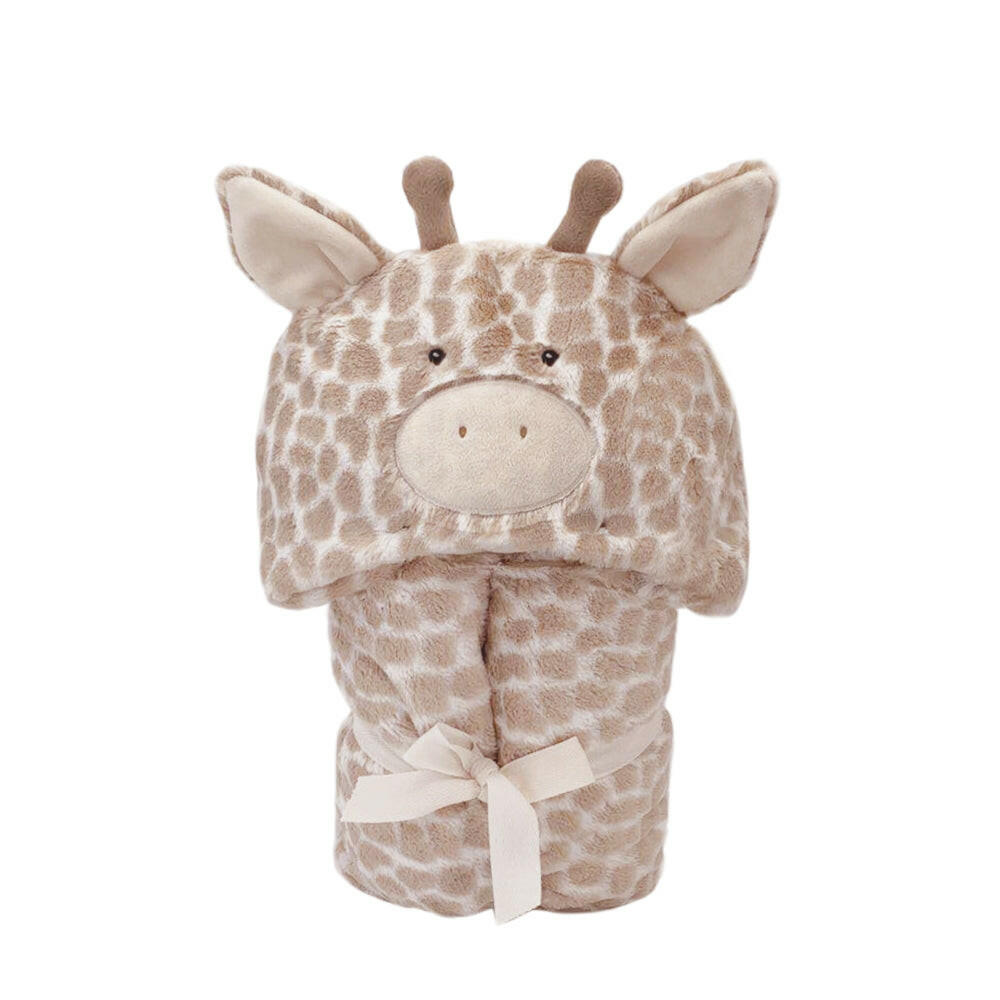 'Gentry' Plush Giraffe Hooded Blanket Blanket MON AMI