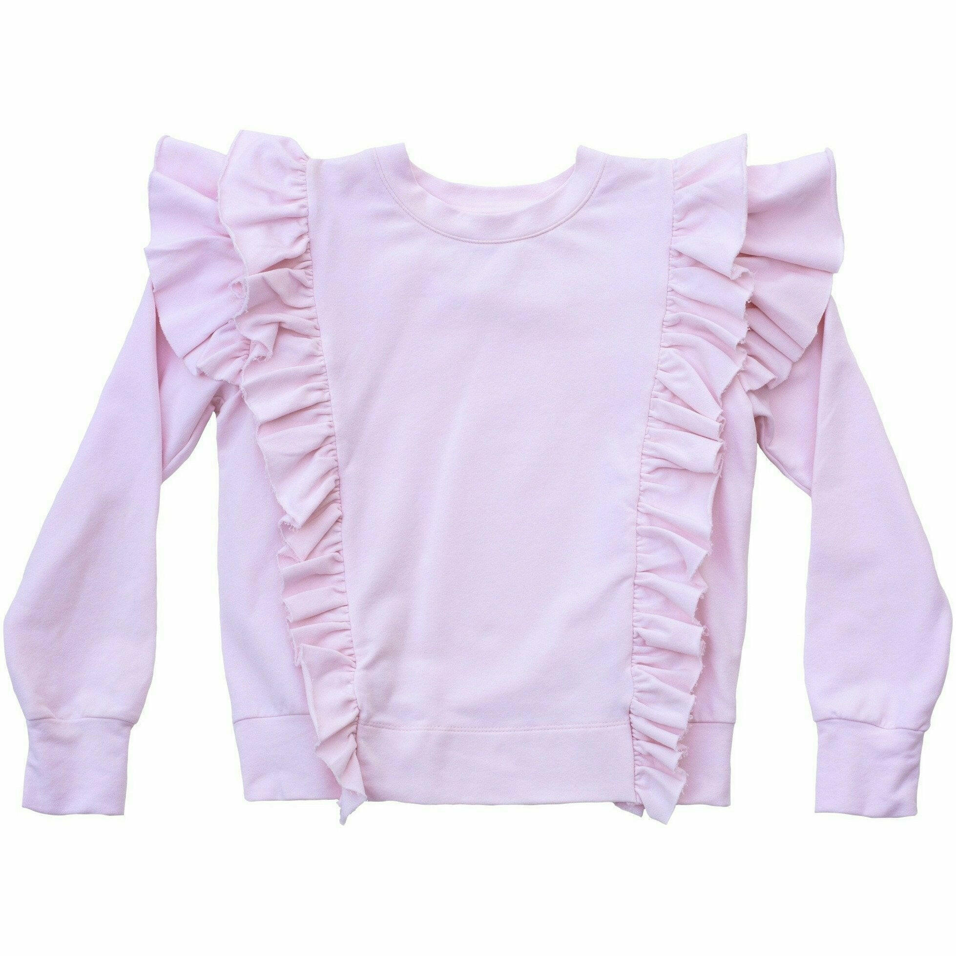 Organic Victoria Ruffle Sleeve Top Top Be Mi Los Angeles