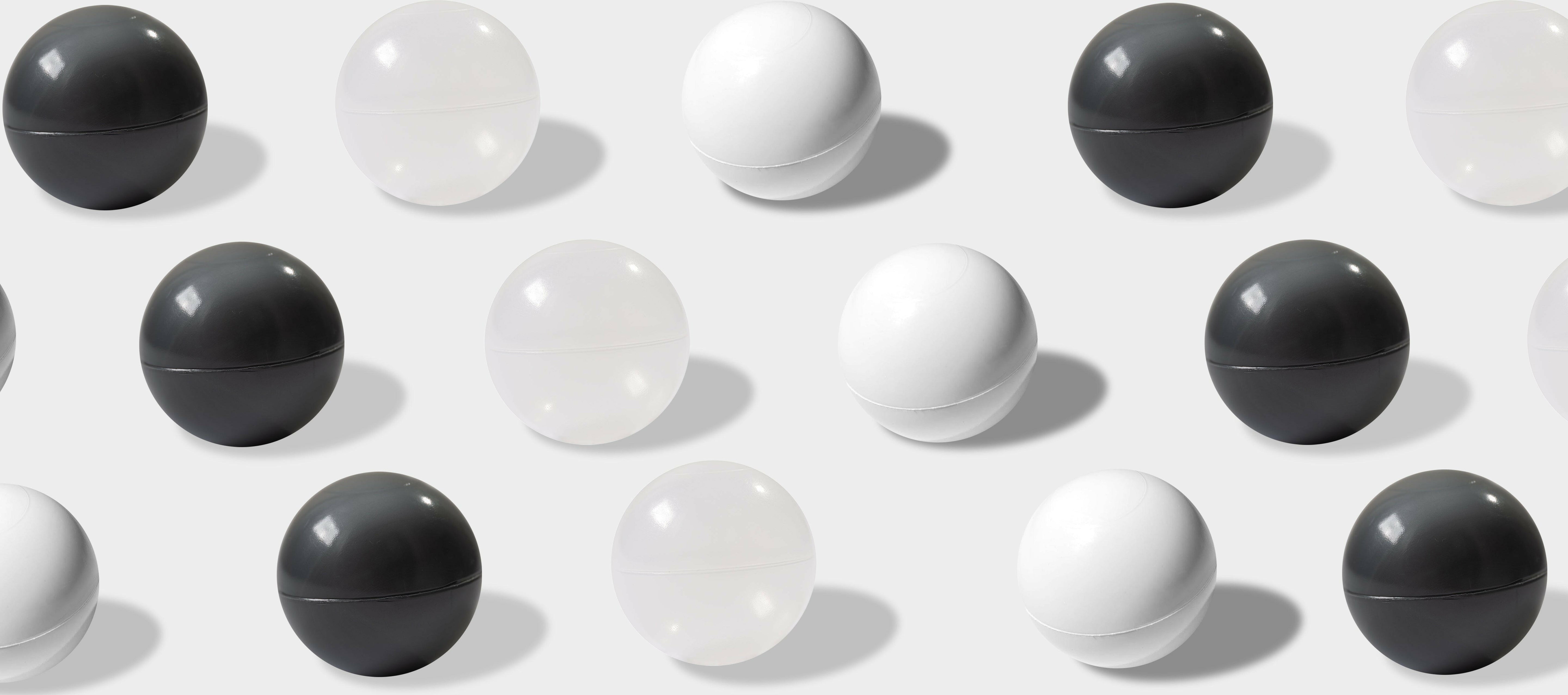 Classic Heathered Light Grey Ball Pit + 200 Pit Balls Ball Pit Bundles Little Big Playroom