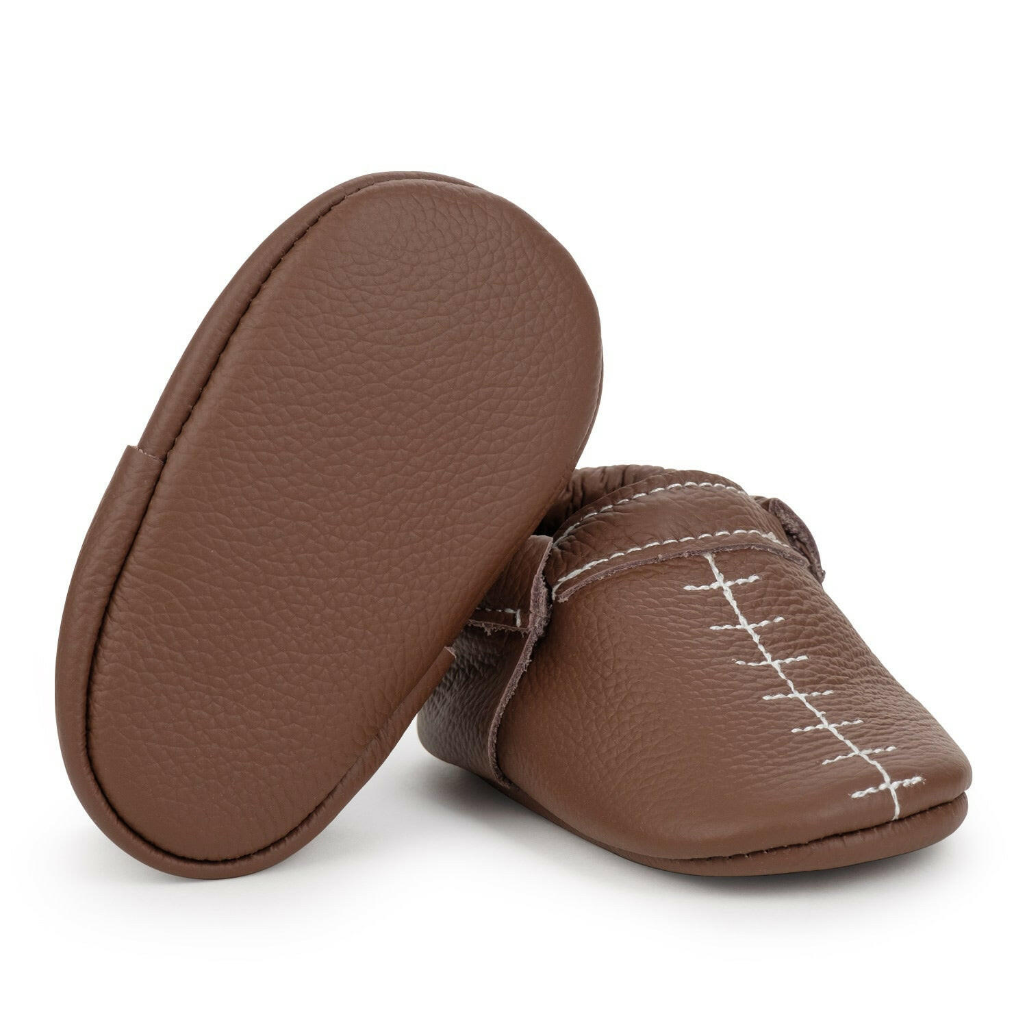 Touchdown Fringeless Moccasins Fringeless Moccasins BirdRock Baby