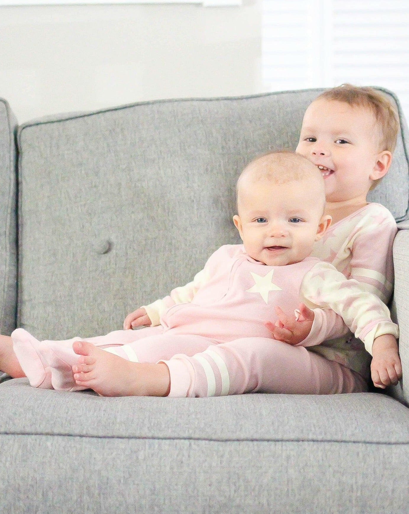 All-Star Zipper Footie Baby Clothing BabySoy