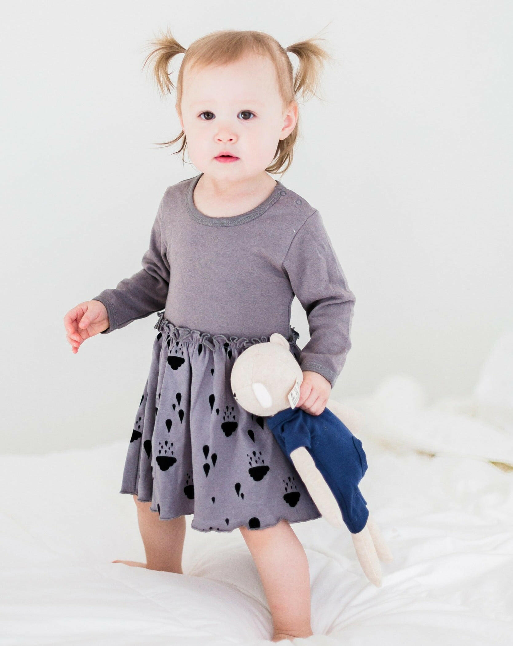Clouds Twirl Dress Baby Clothing BabySoy