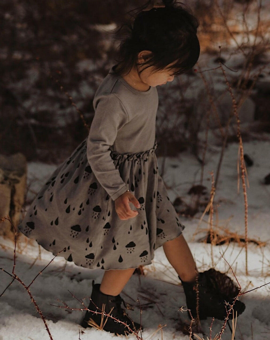 Clouds Twirl Dress Baby Clothing BabySoy