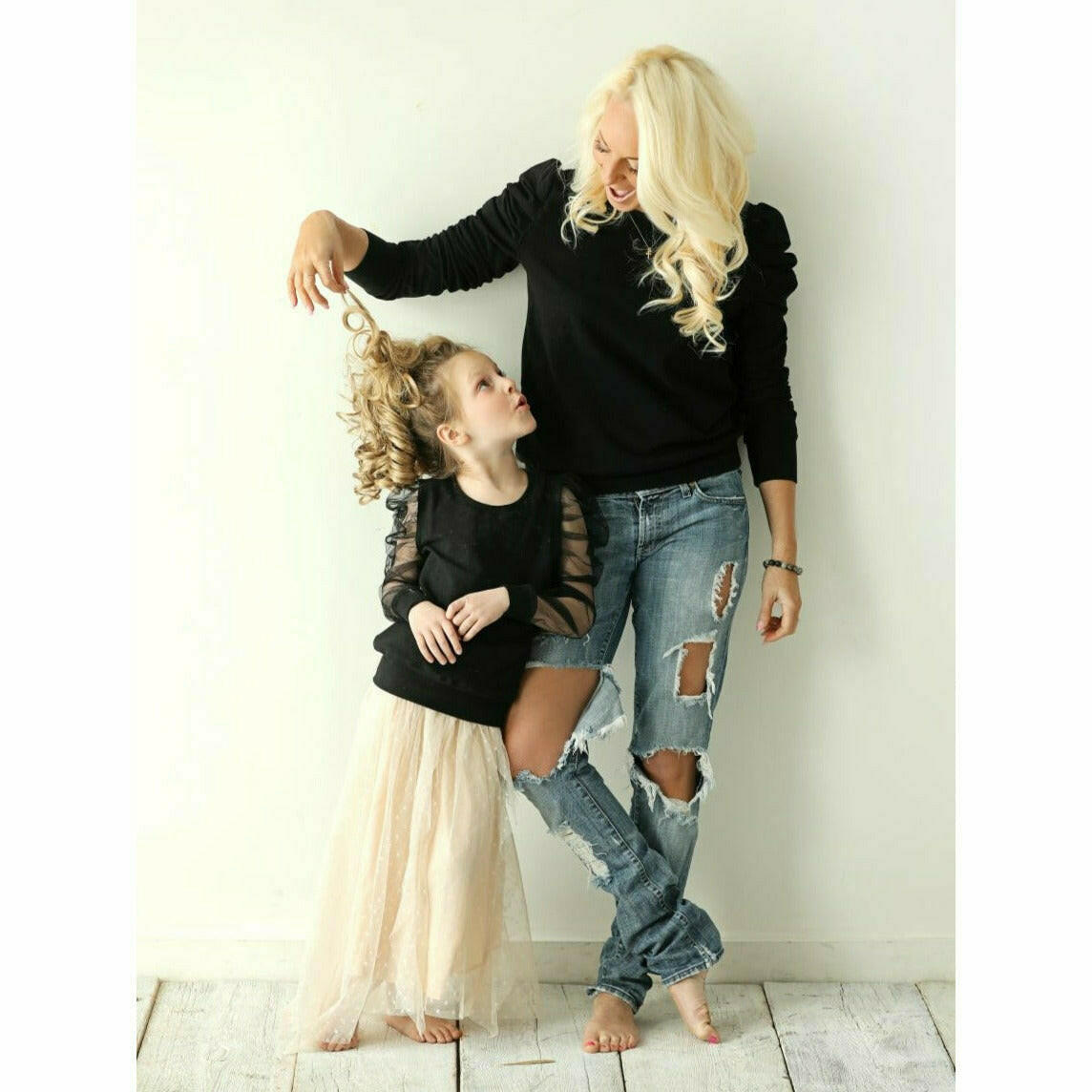 Organic Jolie Top Black Adult Top Be Mi Los Angeles