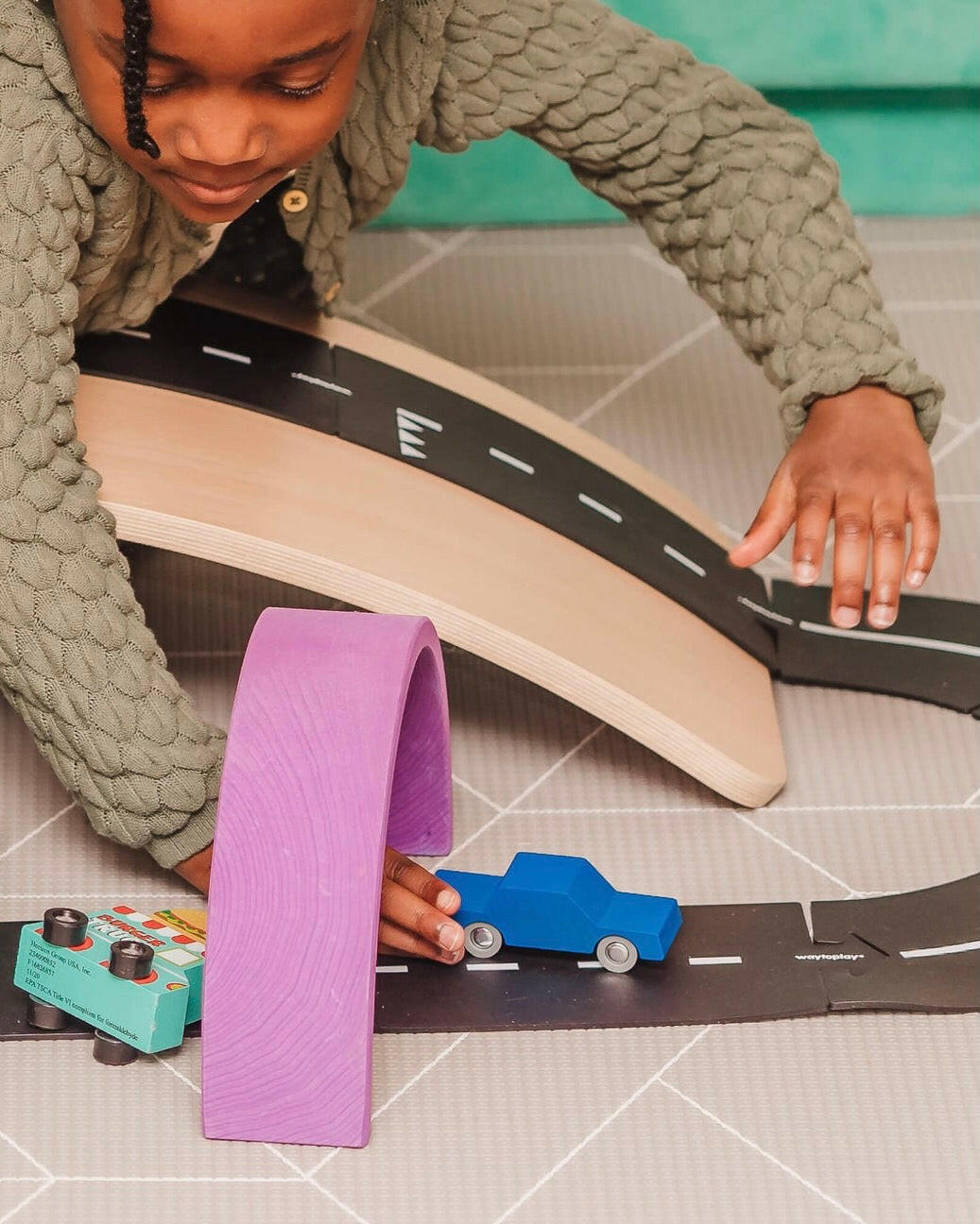 Wooden Toy car - Back&Forth Cars Waytoplay Toys