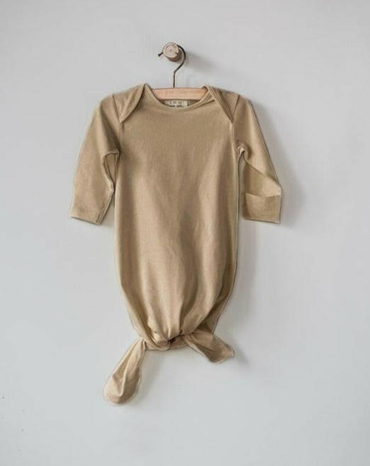 The Sleep Gown - Camel Baby Clothing The Simple Folk