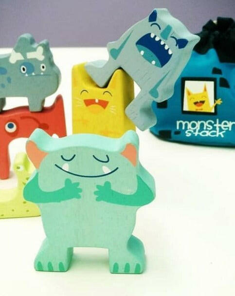 Monster Stacker Wooden Toys Tender Leaf