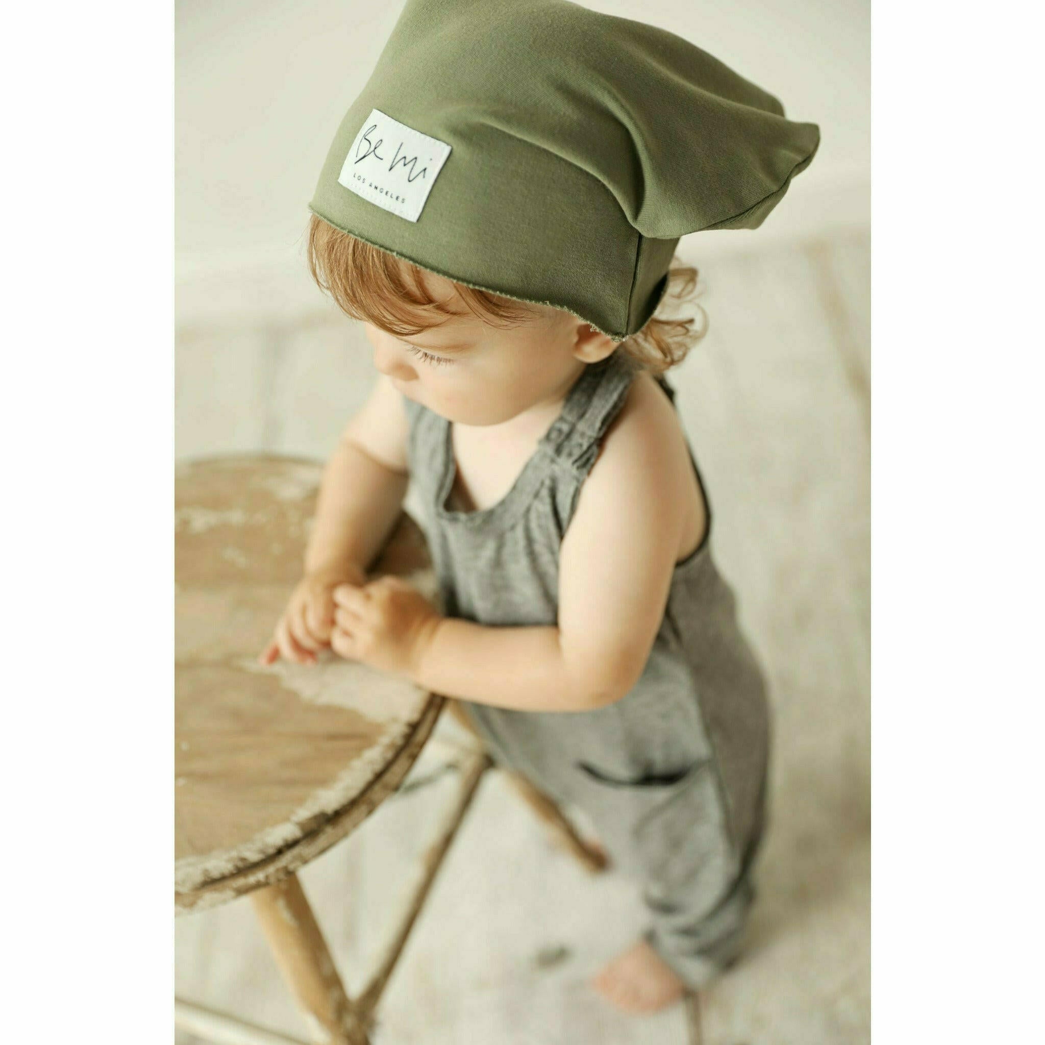 Baby Romper Heather Grey Rompers Be Mi Los Angeles