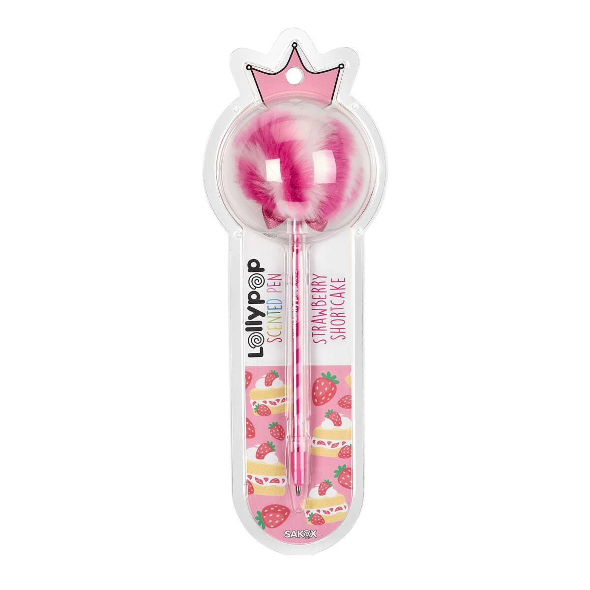 Sakox Scented Lollypop Pens - Strawberry Shortcake Art Supplies OOLY - Art & School Supplies