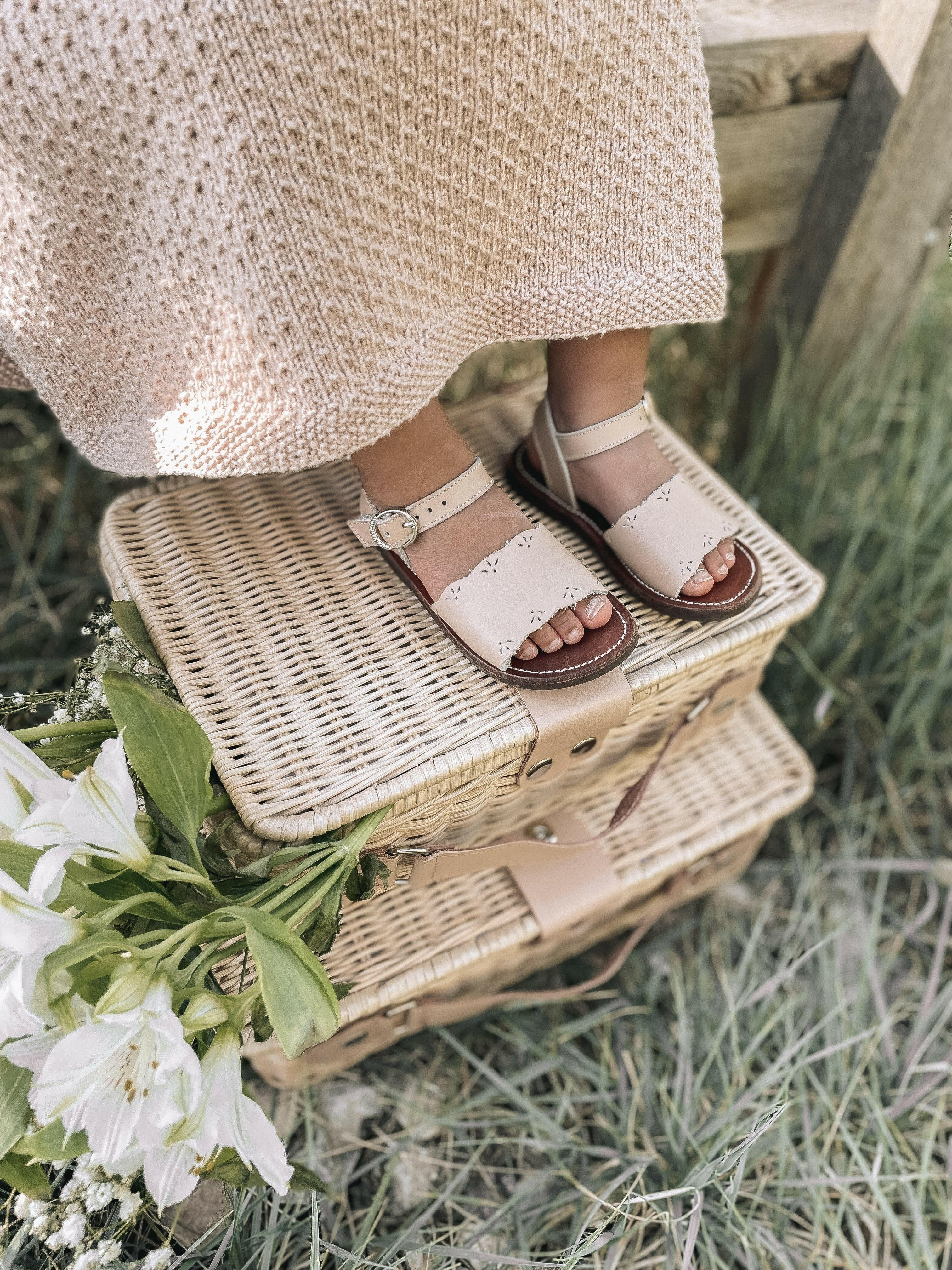 Wicker Suitcases Organization Ellie & Becks Co.