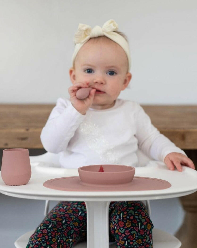 First Foods Set - Blush Feeding Ezpz