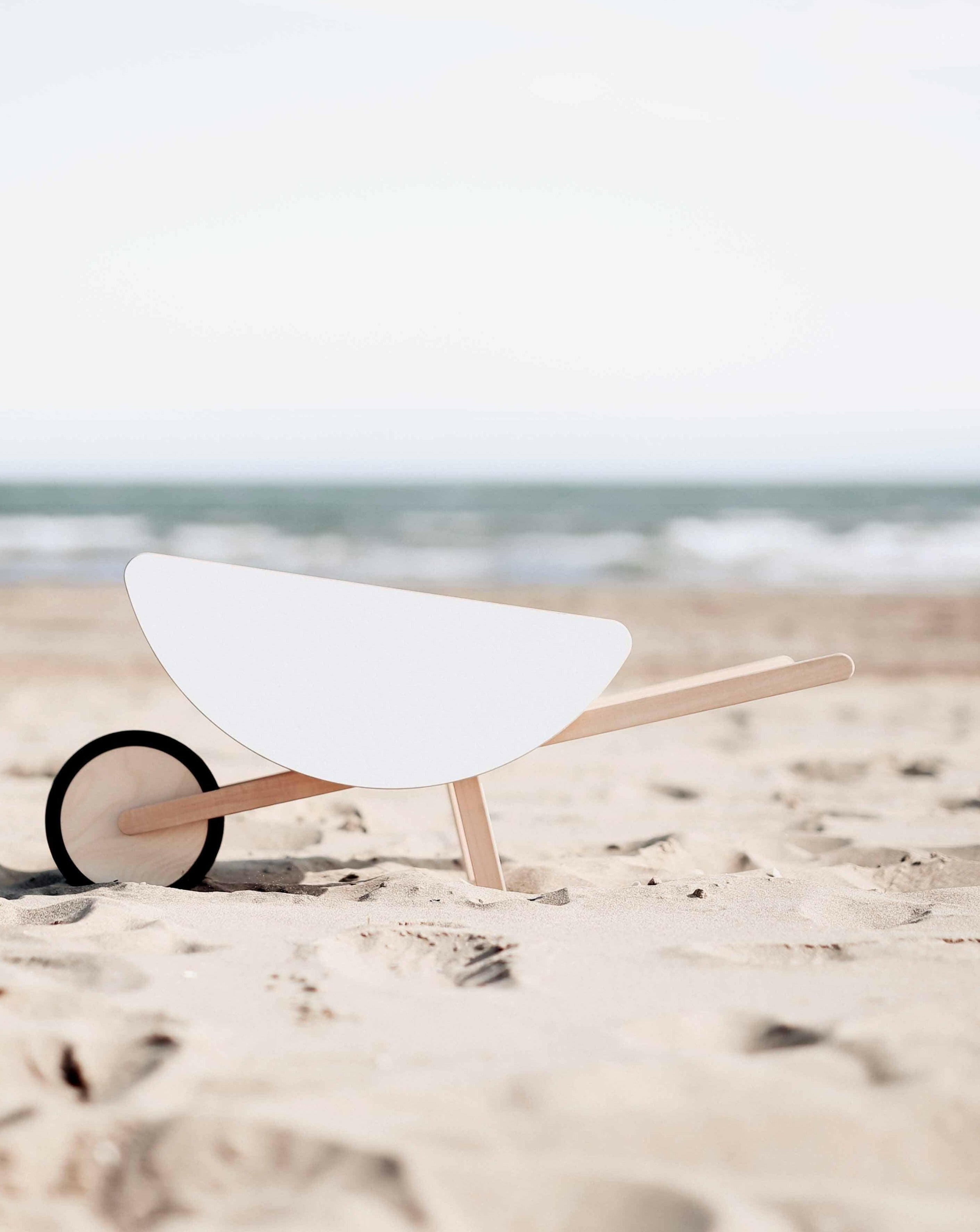 Ooh Noo Toy Wheelbarrow - White Kids Toys Ooh Noo