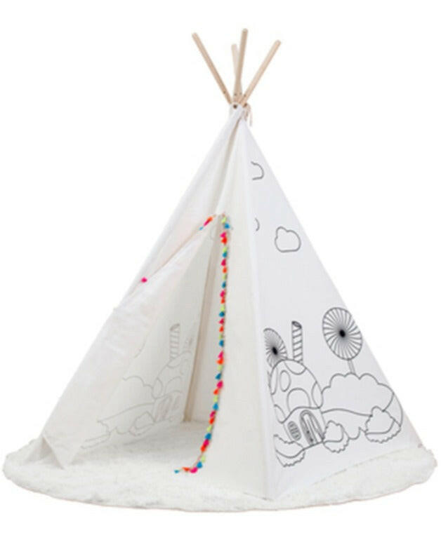 Painting Teepee Playroom Furniture Wonder & Wise