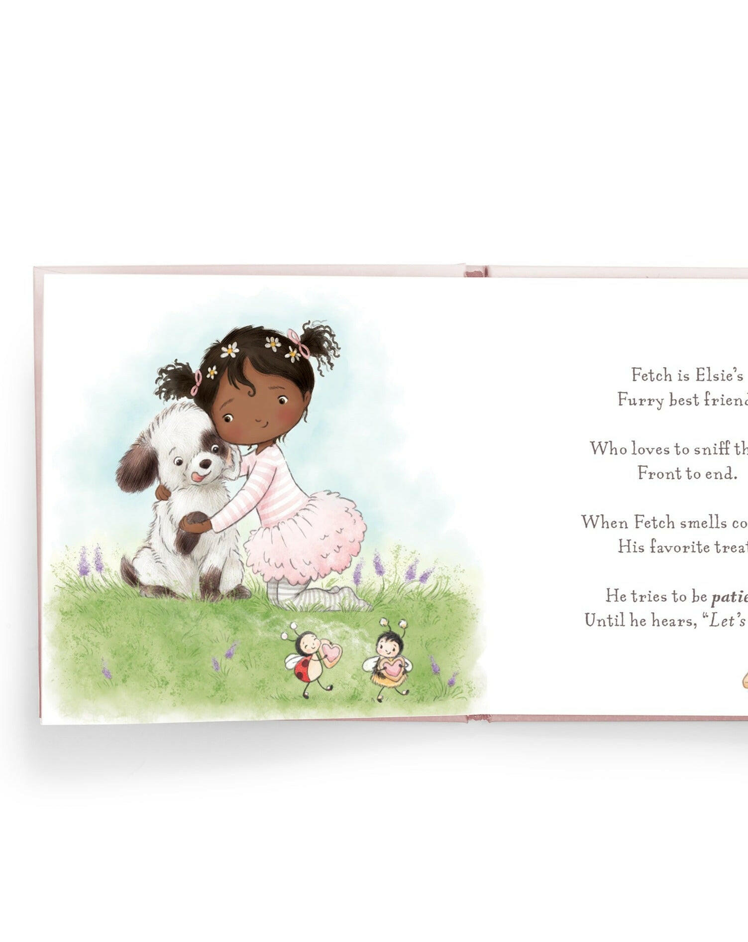 A Pretty Girl Board Book - Black Hair Children's Book Bunnies by the Bay