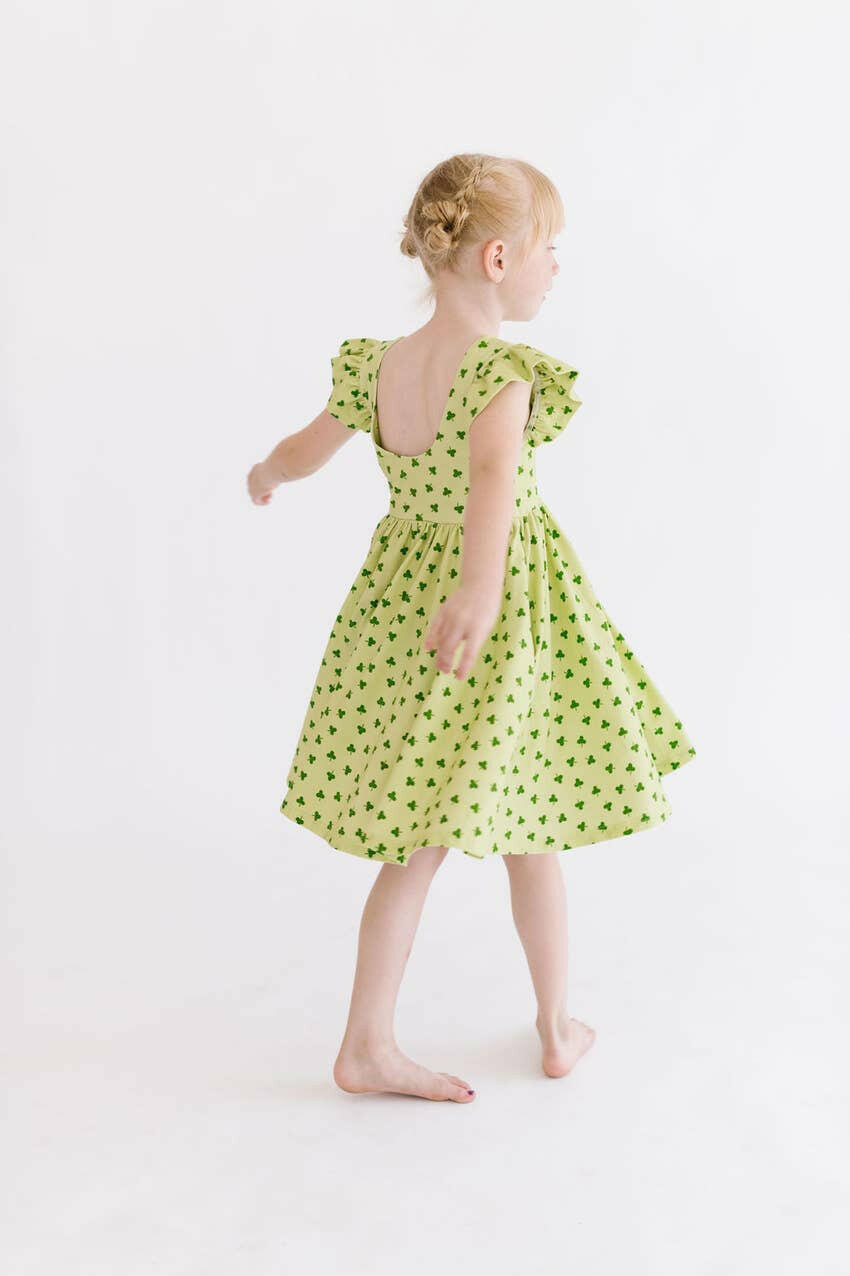 Olivia Dress in Clover dress Ollie Jay