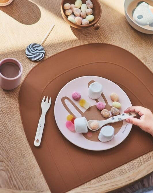 Rainbow Placemat - Caramel Feeding OYOY
