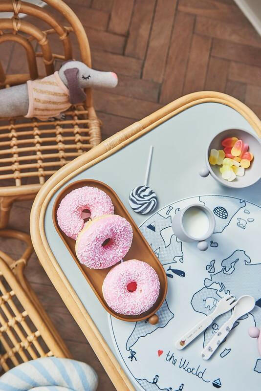 Tiny Inka Tray - Caramel Feeding OYOY