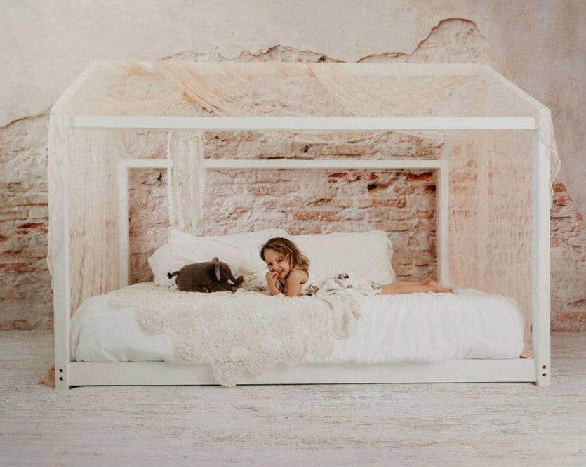 Playhouse Bed - Twin Size Children's Furniture Be Mindful
