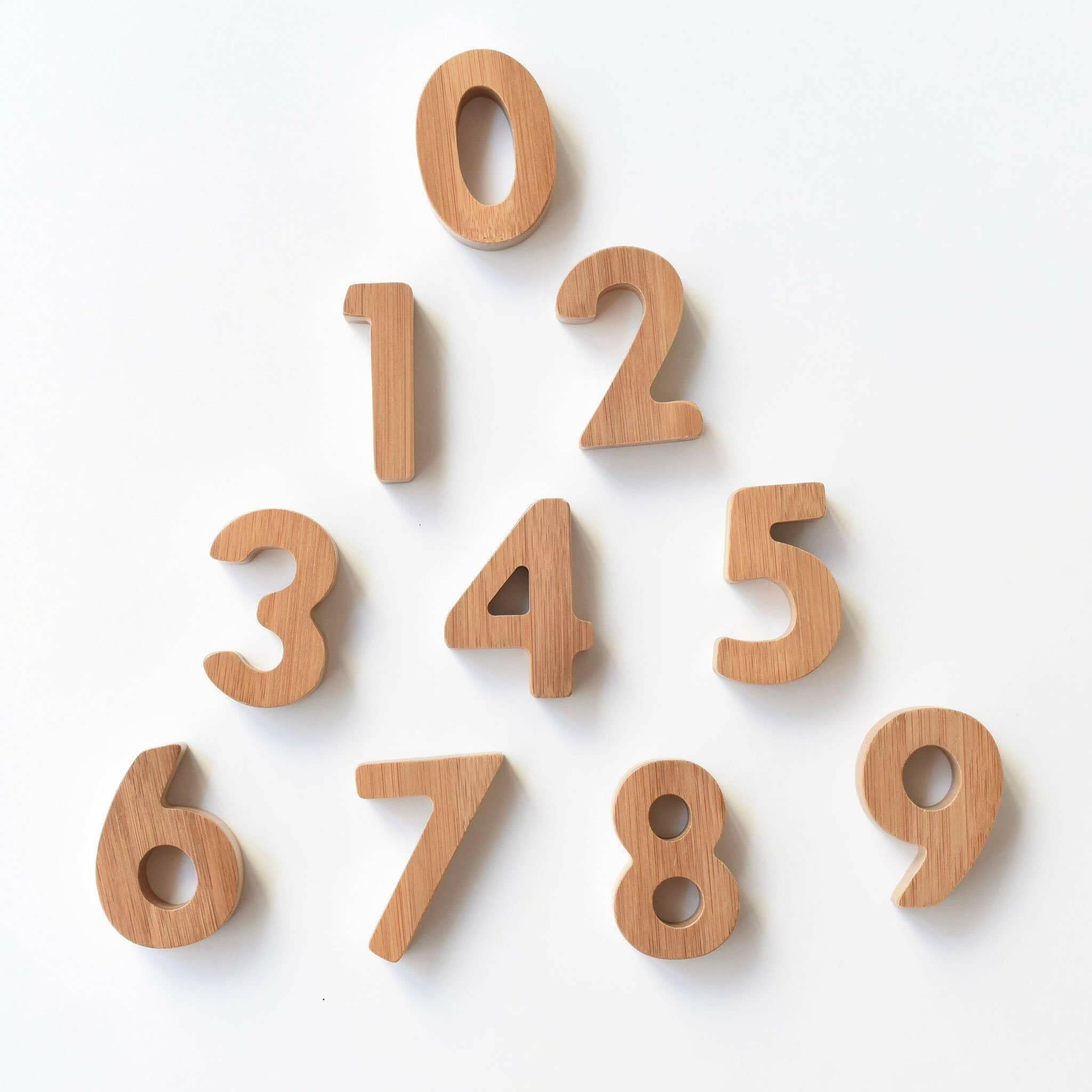 Bamboo Numbers Educational Toys Wee Gallery
