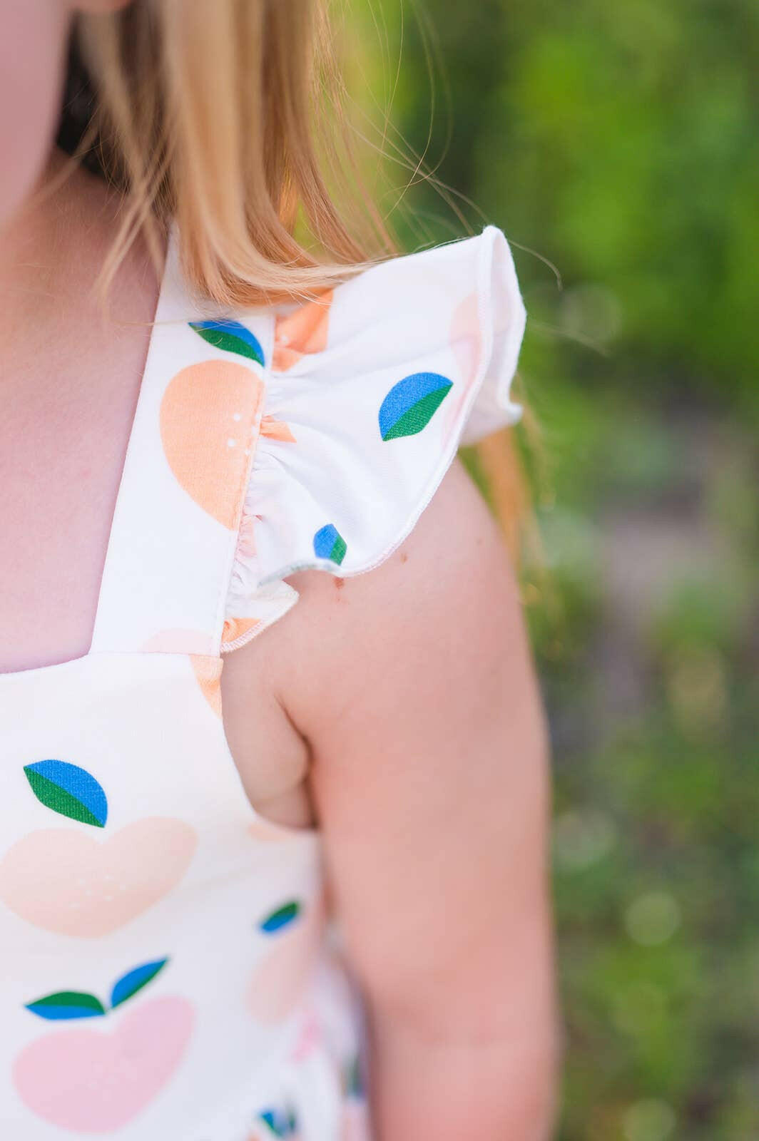 Rosita Dress in Sweet Peach Ollie Jay