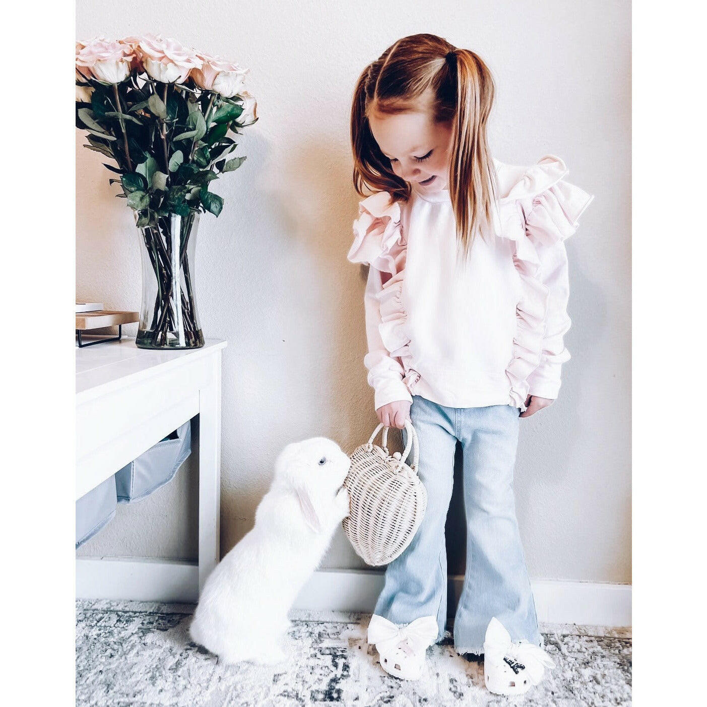 Organic Victoria Ruffle Sleeve Top Top Be Mi Los Angeles