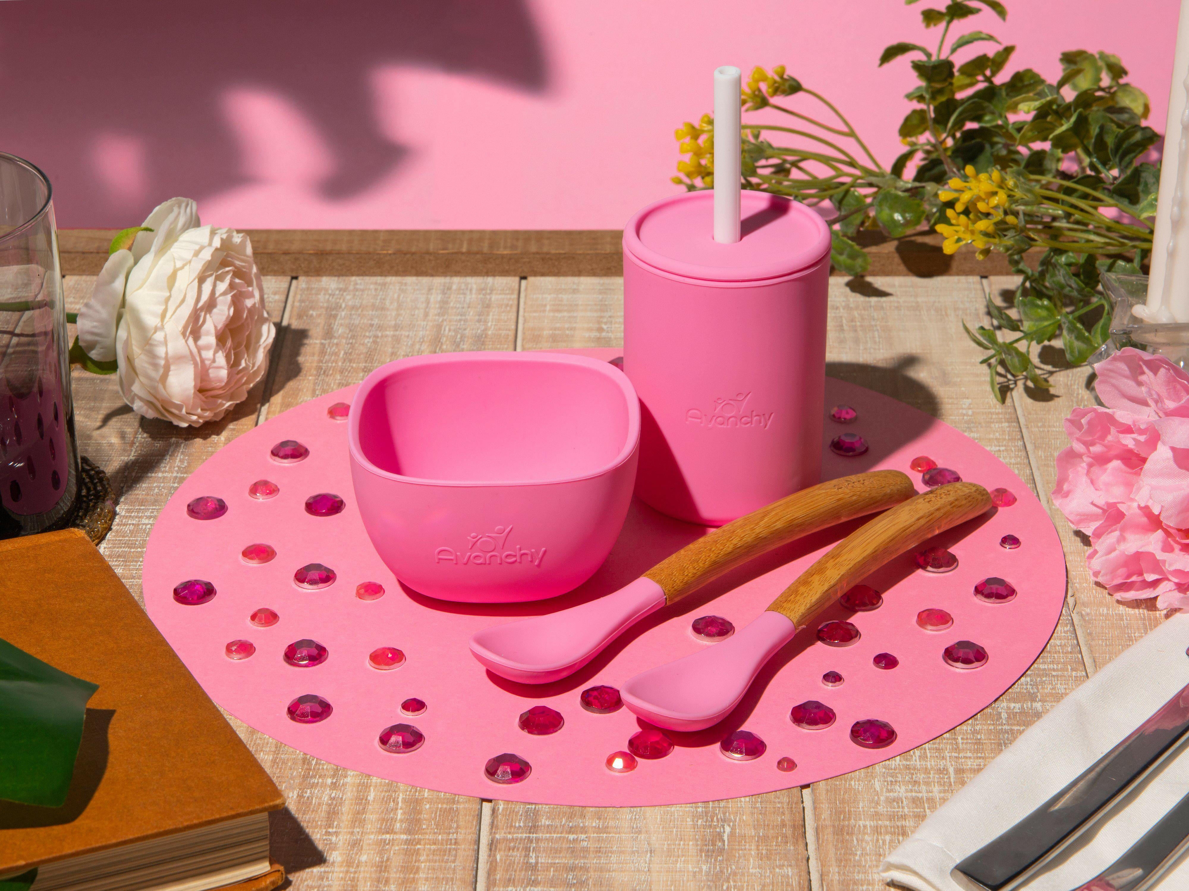 5 oz. Avanchy La Petite Essential Set Baby Feeding Avanchy Sustainable Baby Dishware